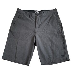 Billabong Crossfire Submersibles Hybrid Shorts Mens 33 Charcoal Grey Quick Dry